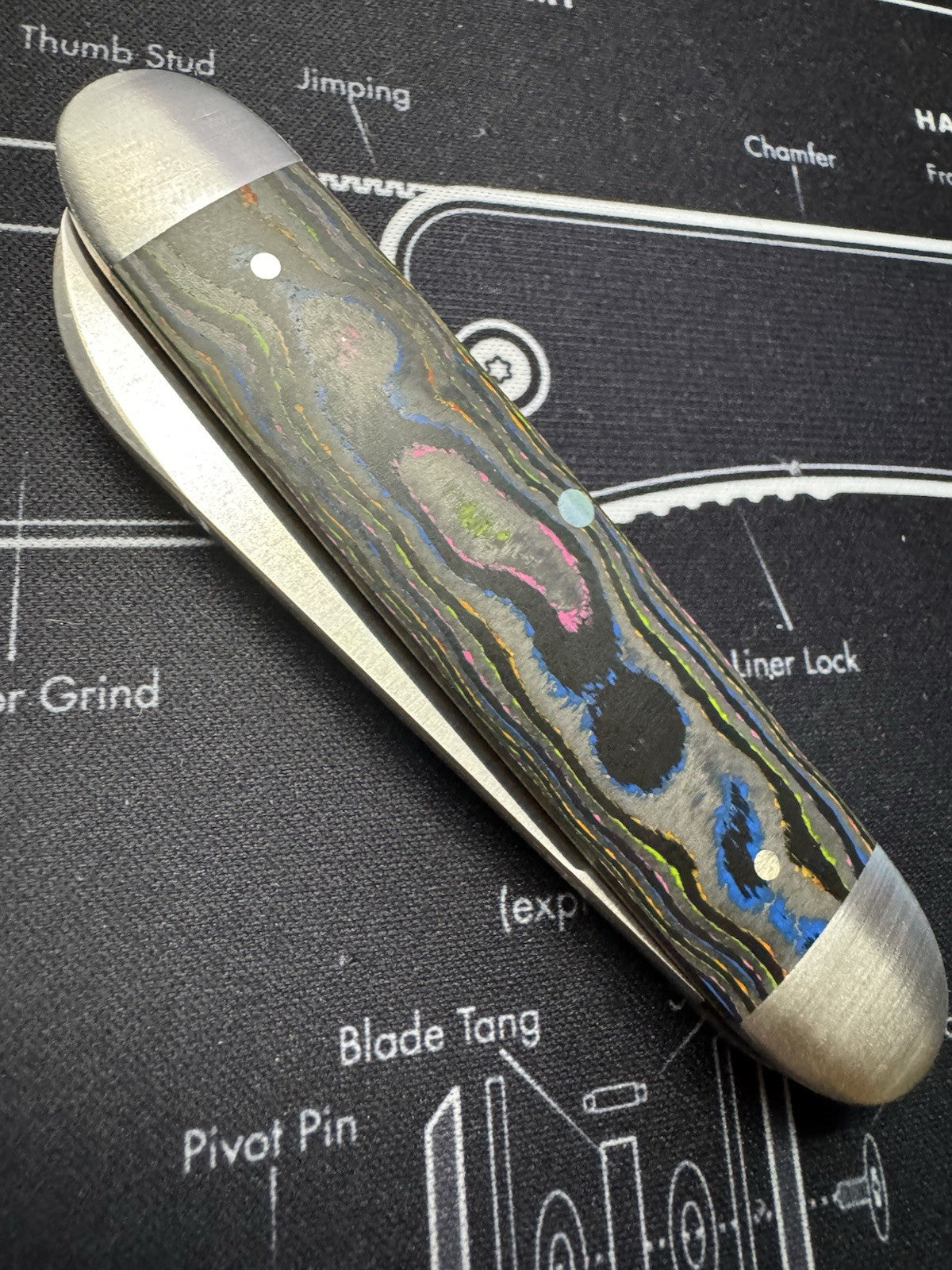 JACK WOLF EQUAL END JACK! 80’s CAMO CARBON HANDLES! NEW IN BOX’ Sold Out!