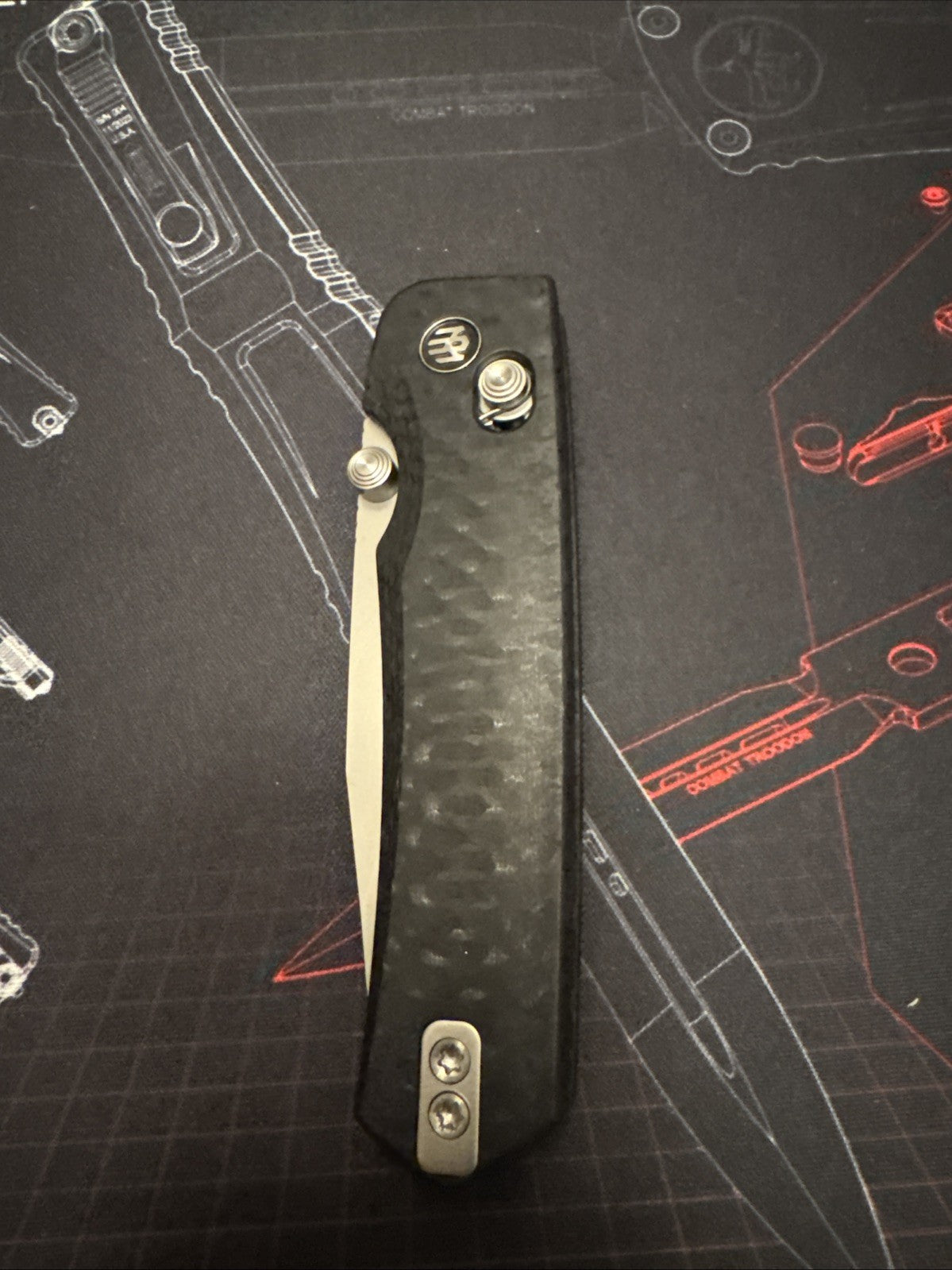 REMETTE Aurora Black G10 Folding Pocket Knife Aura G1