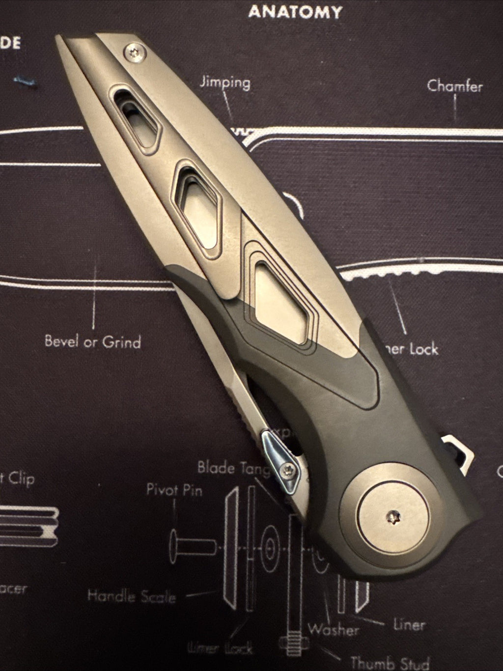 $376!!!! Dreamtech M390, Button Lock, Titanium + Zirconium,  Model: D3931 DEAL!!