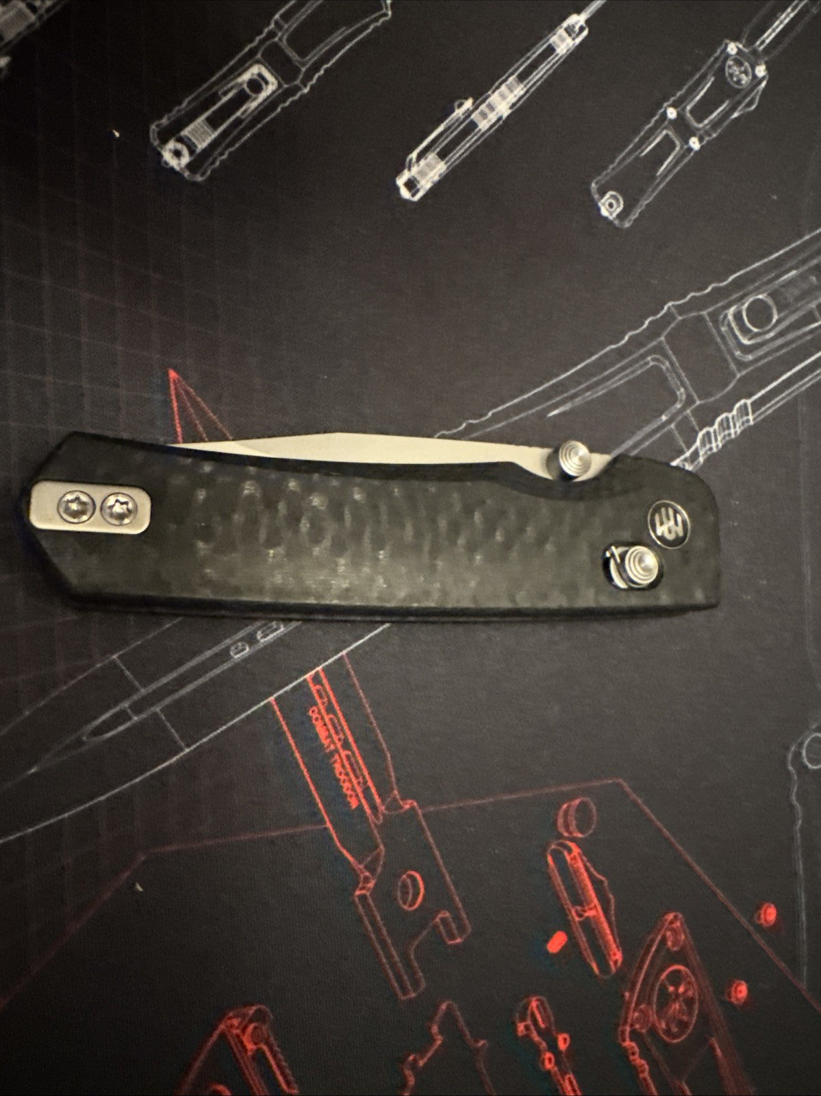REMETTE Aurora Black G10 Folding Pocket Knife Aura G1