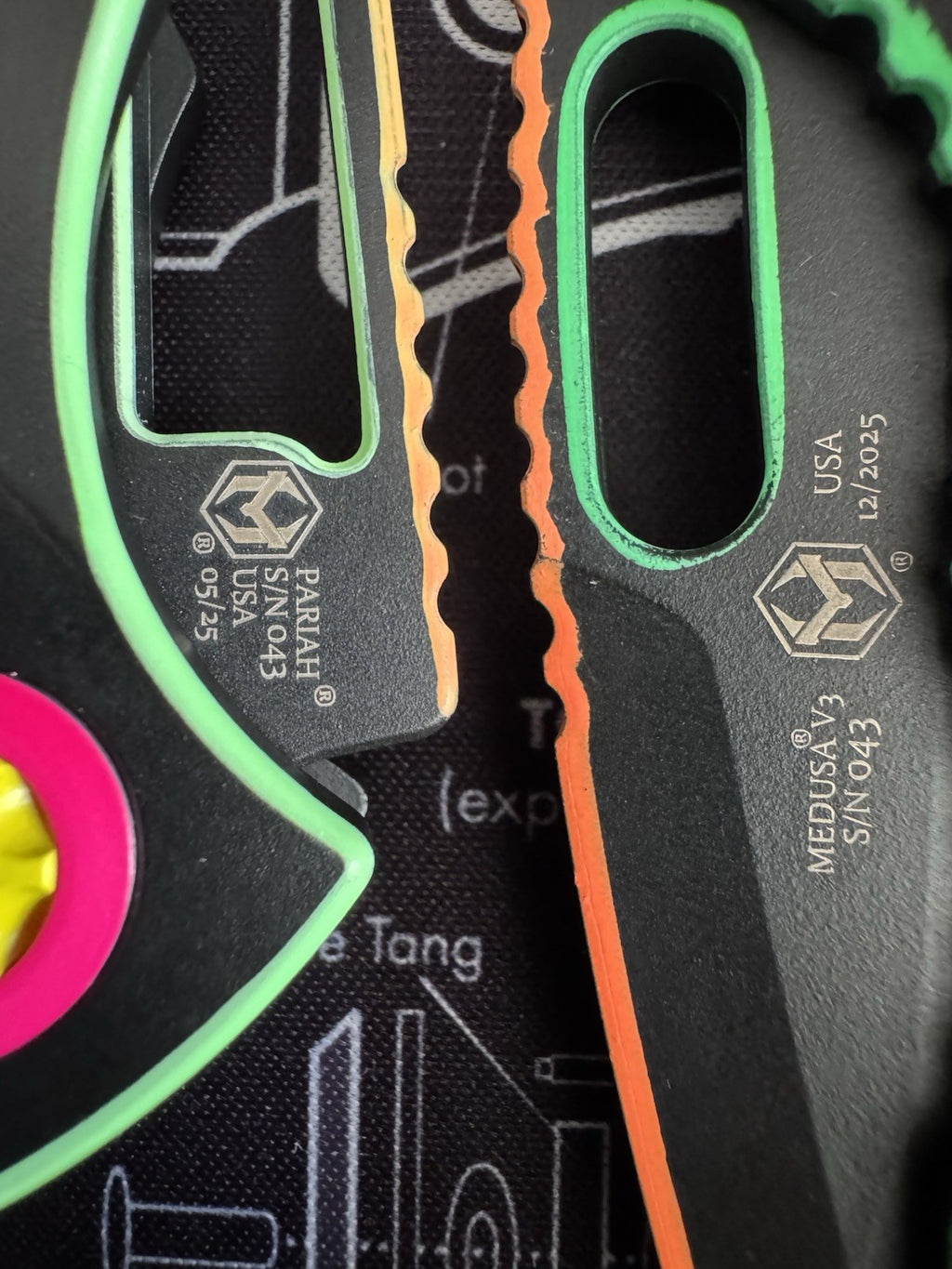 #43 Bunddle Heretic Pariah & Medusa Celshade Neon 80s  