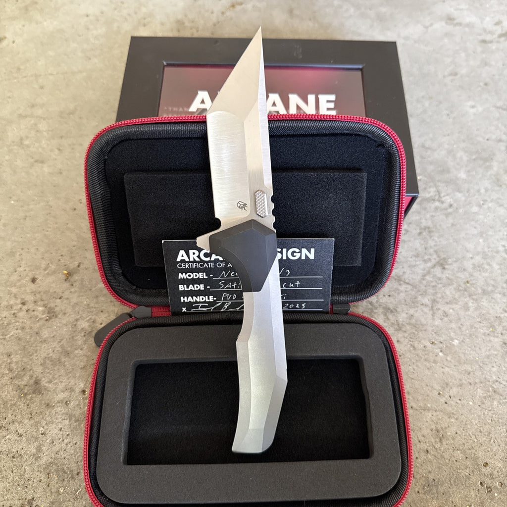 ARCANE DESIGN - BLACK PVD NECRONAUT V3