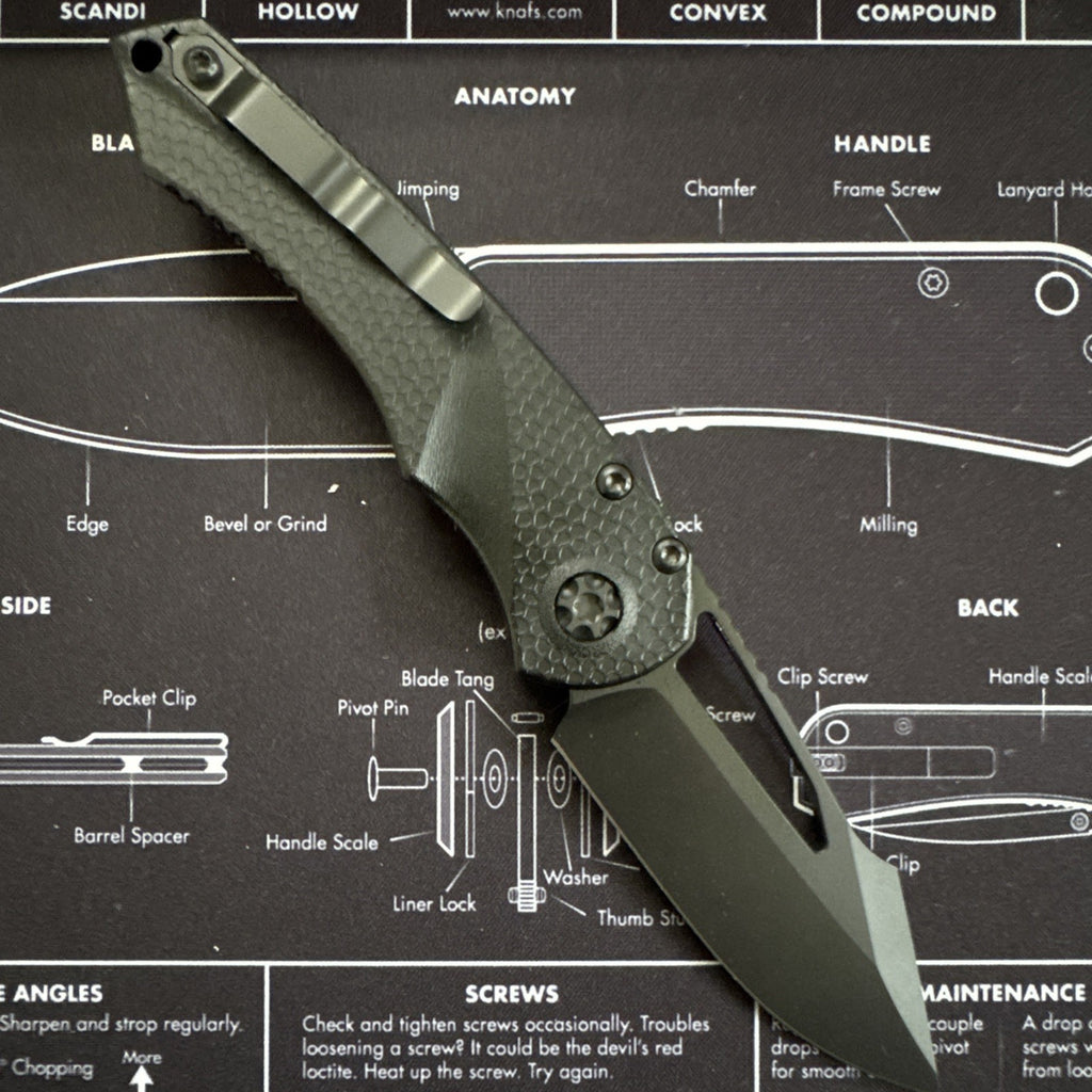 Heretic Mini Pariah Black Magnacut