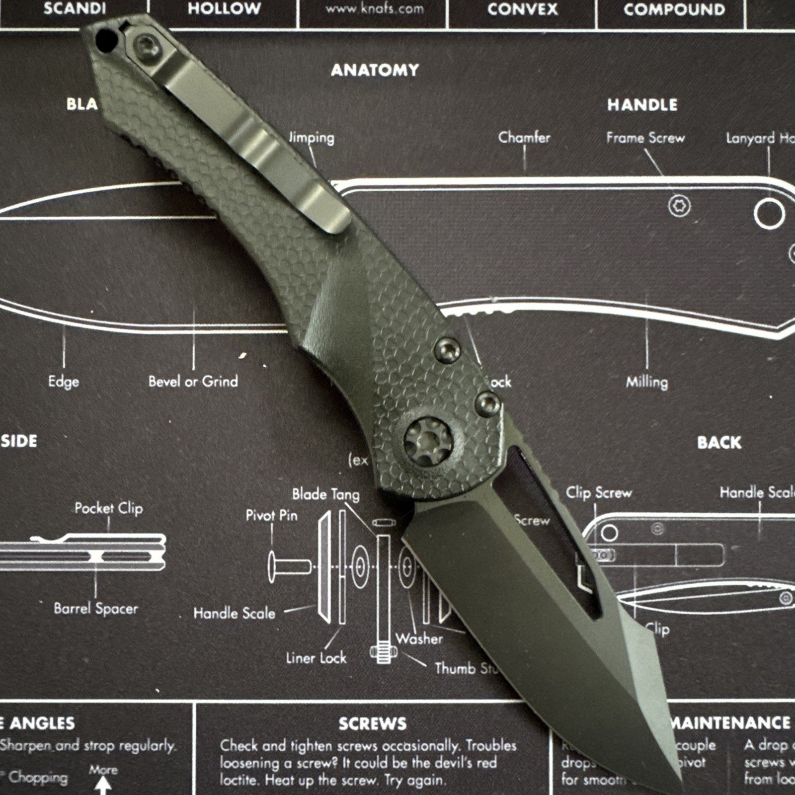 Heretic Mini Pariah Black Magnacut