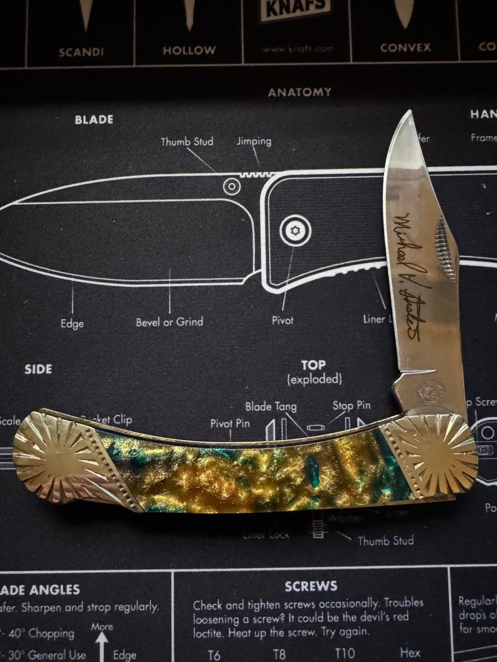 Silverstar Stoneworks Michael  Prater Lockback