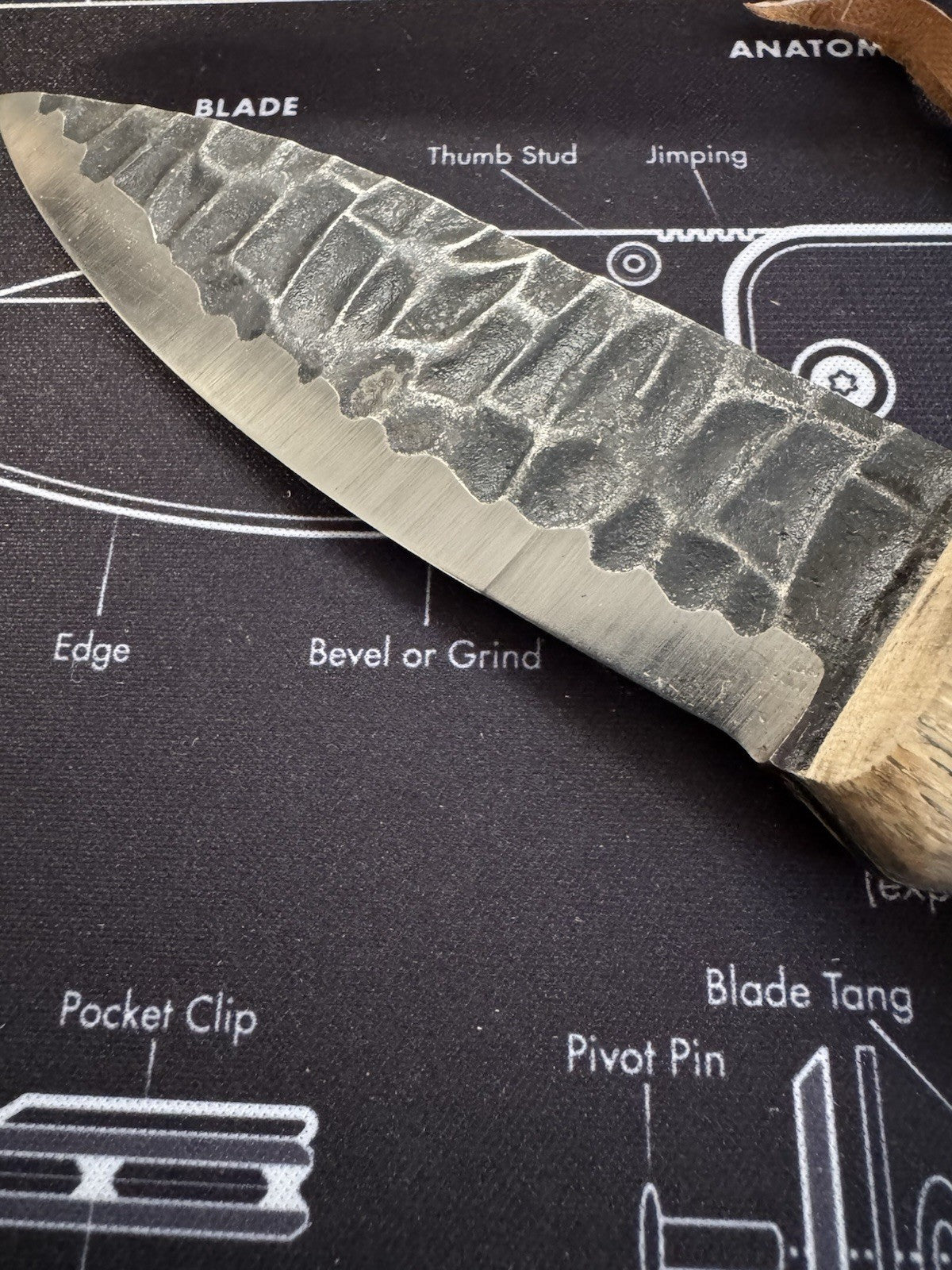 Condor Cavelore Fixed Knife 4.25" 1095HC Steel Blade American Hickory Handle