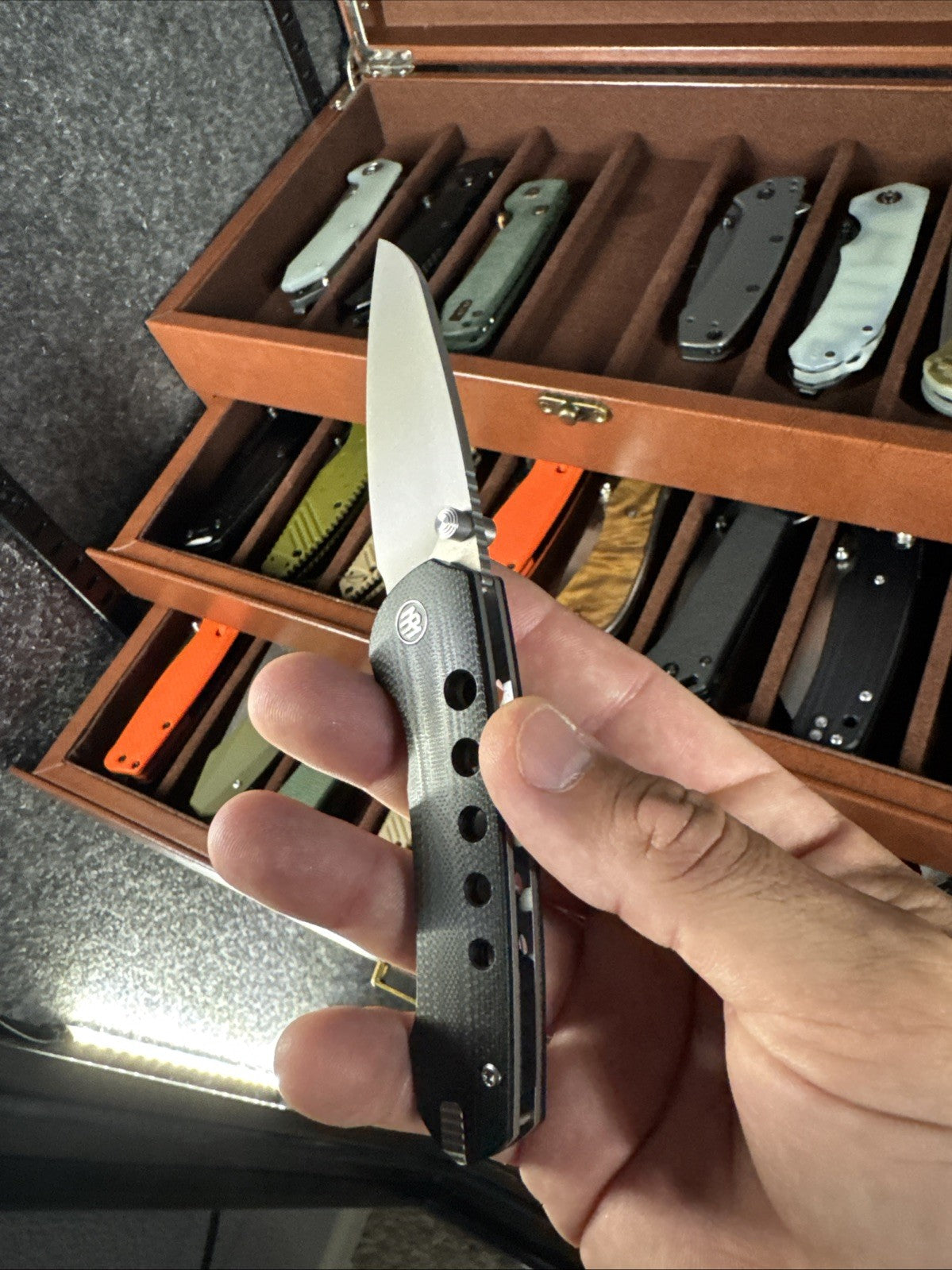 REMETTE RT-BEE 14C28N Blade Folding Pocket EDC Knives with Toothpick RT-BEE-G