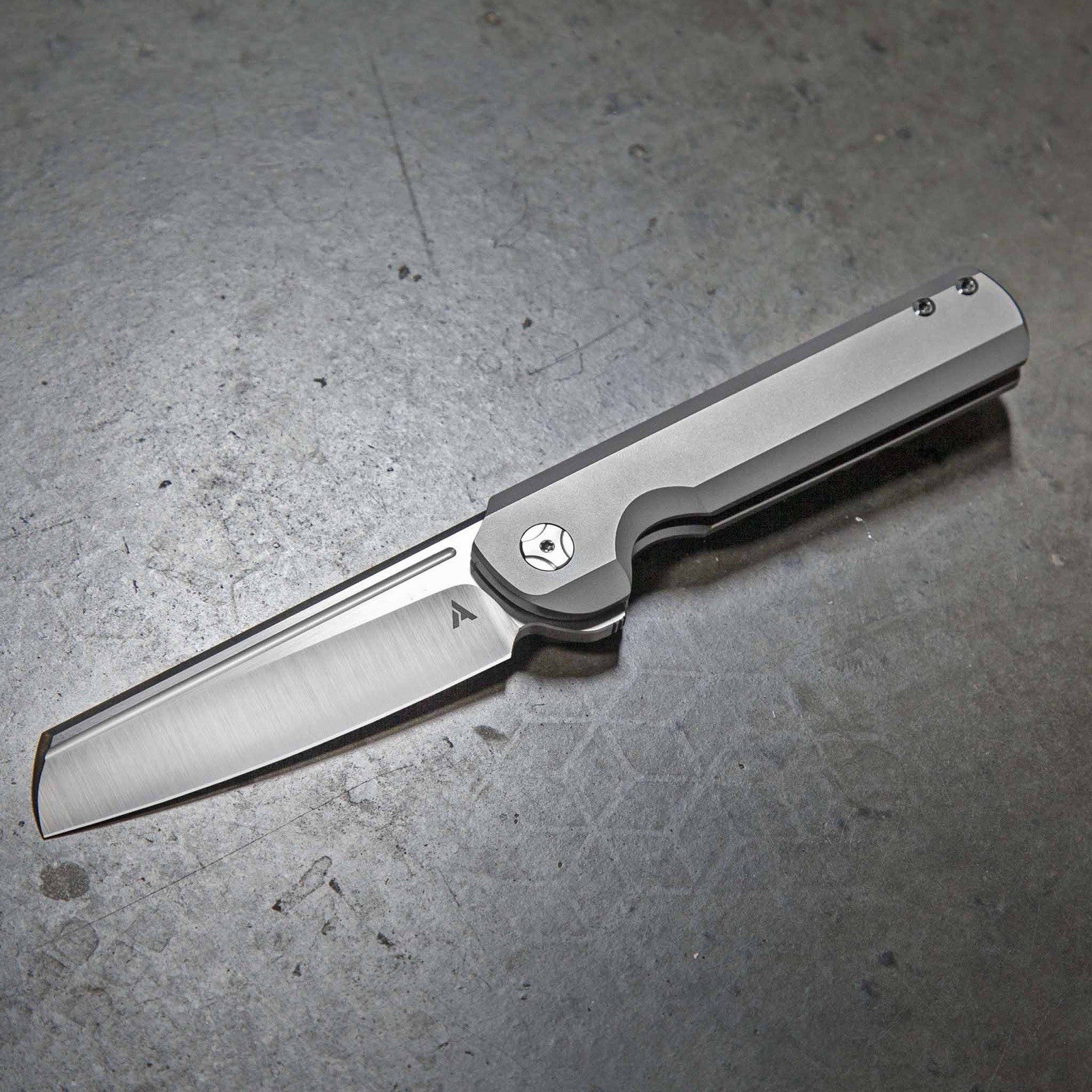 Arcform Slimfoot Frame Lock Titanium M390