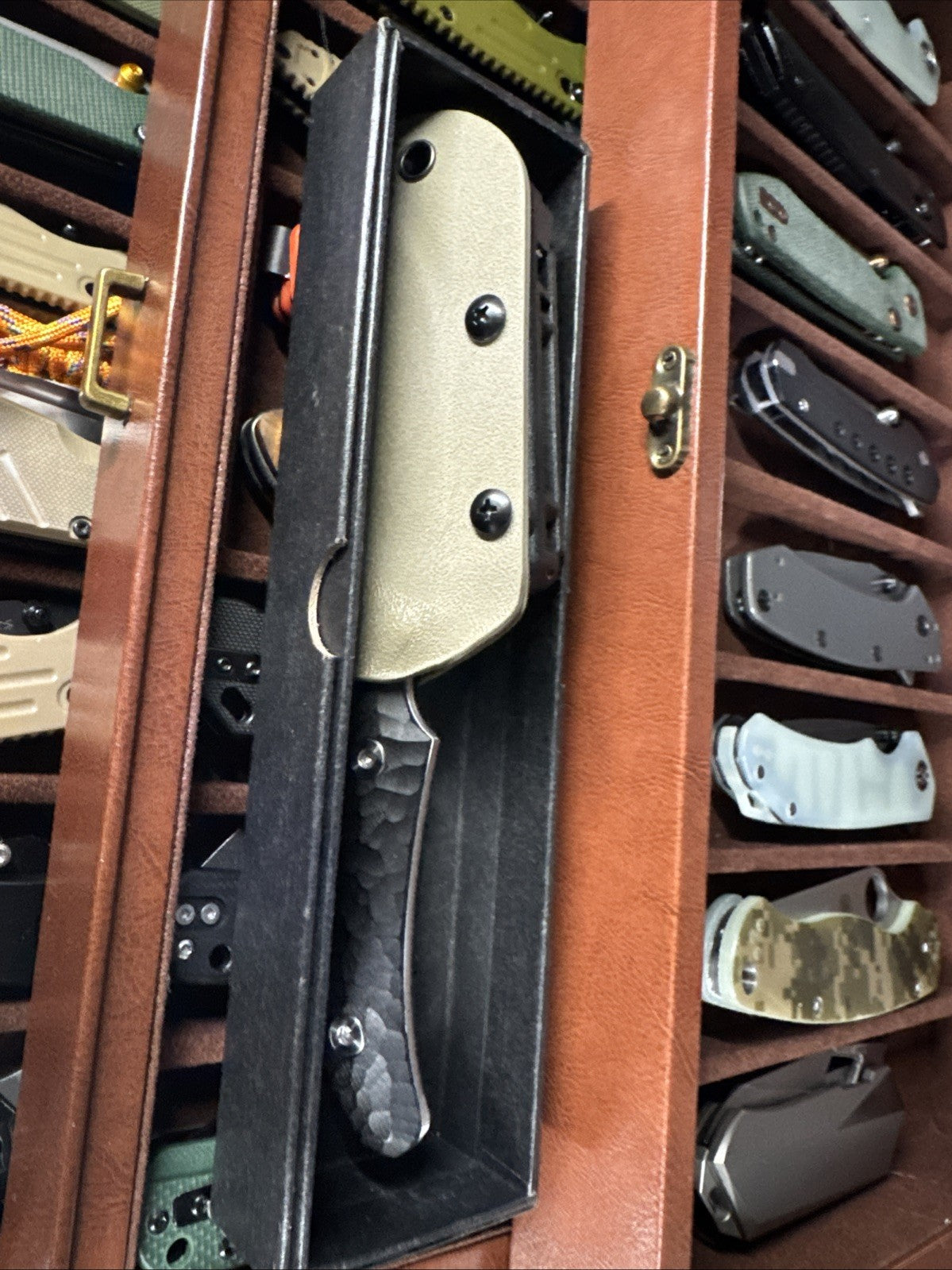 Fixed Blade Black D2 Steel - USA Made