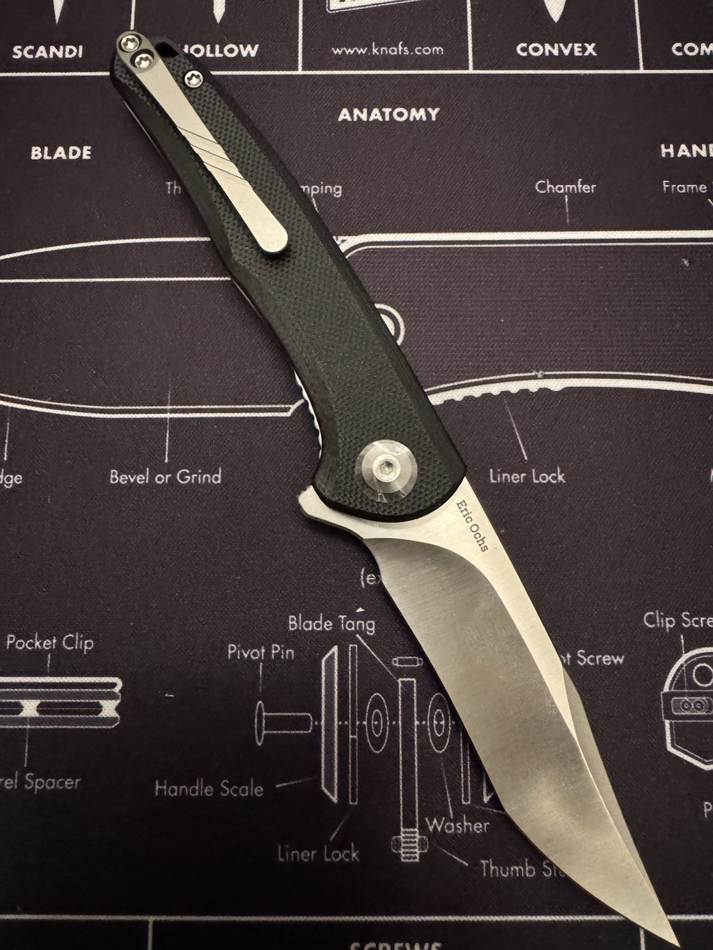 CIVIVI Mini Sandbar Liner Lock Manual Flipper Knife Black G-10 Nitro-V Blade 