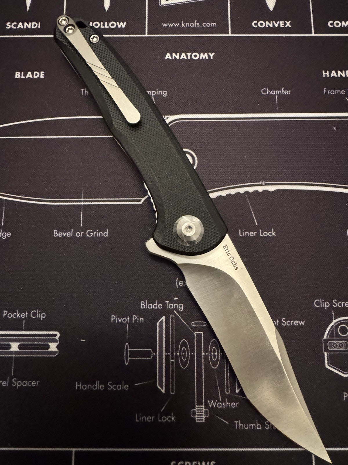 CIVIVI Mini Sandbar Liner Lock Manual Flipper Knife Black G-10 Nitro-V Blade 