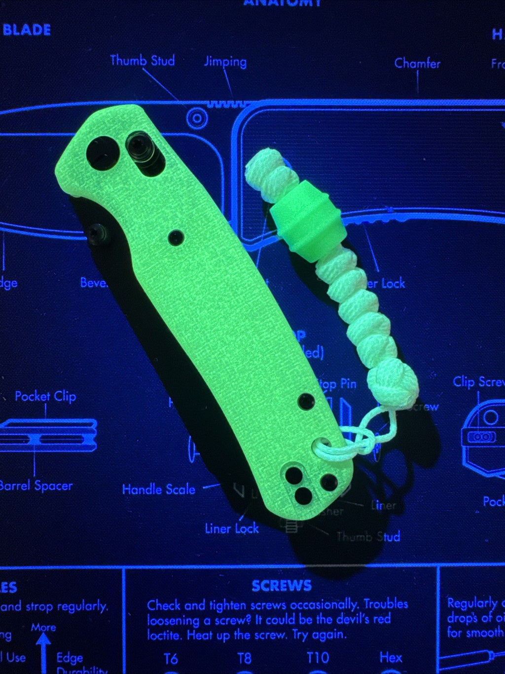 Exclusive Bestechman Glow Cicada’s Wing Knife