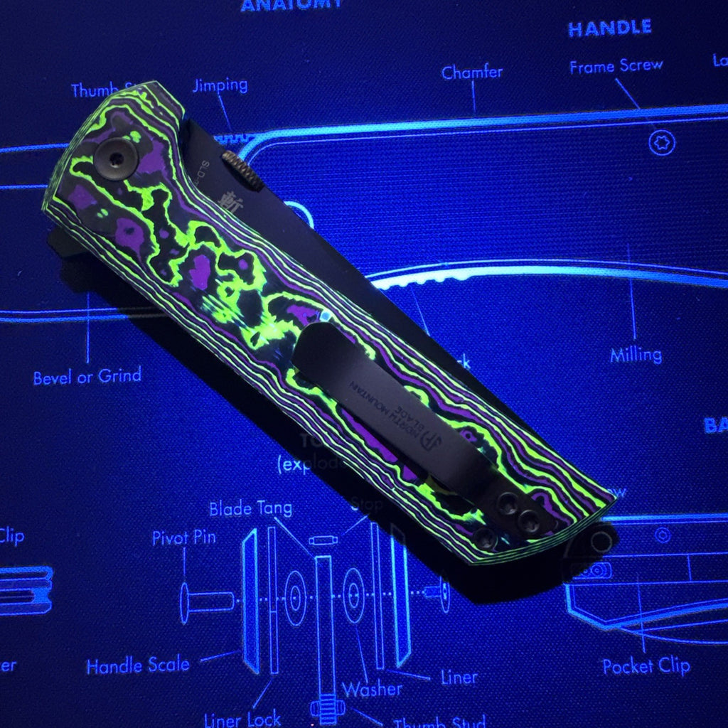 SOLD OUT - Northern Mountain Chop 2 Joker Knife UV Reactive