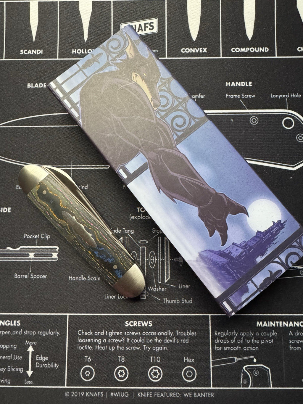JACK WOLF EQUAL END JACK! 80’s CAMO CARBON HANDLES! NEW IN BOX’ Sold Out!