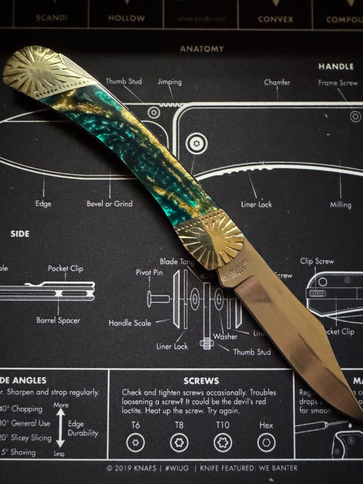 Silverstar Stoneworks Michael  Prater Lockback