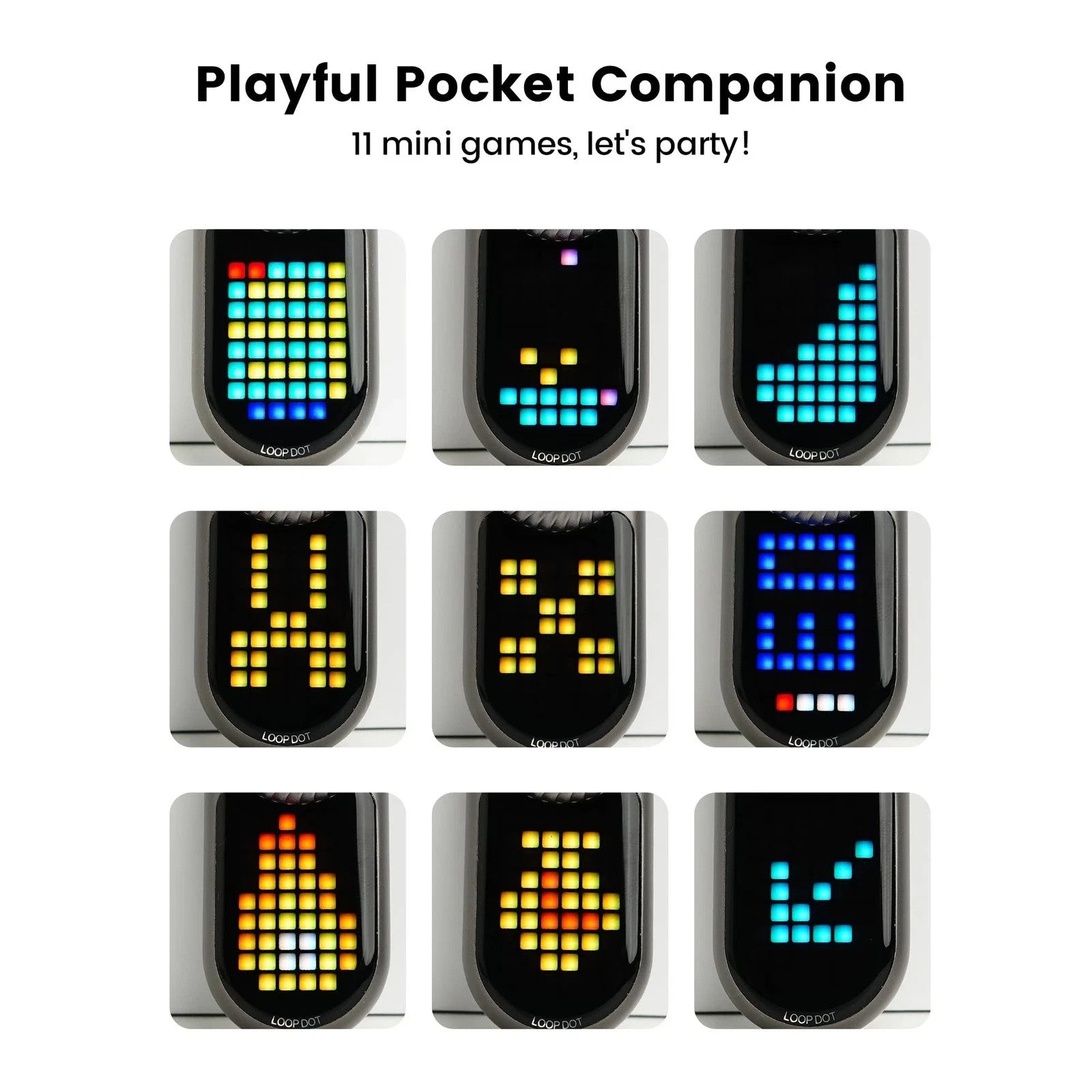 LOOPDOT EDC Flashlight – Rechargeable Small and Powerful LED Green