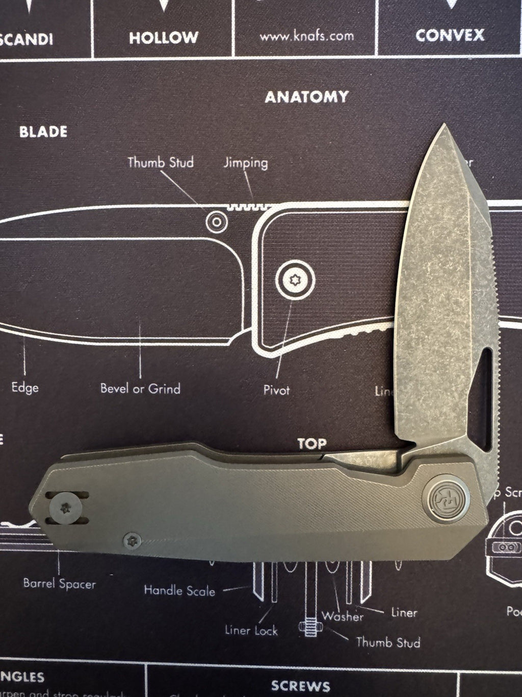 Divo Saloon S90v #16 Of #50, Titanium, Acid Stonewash