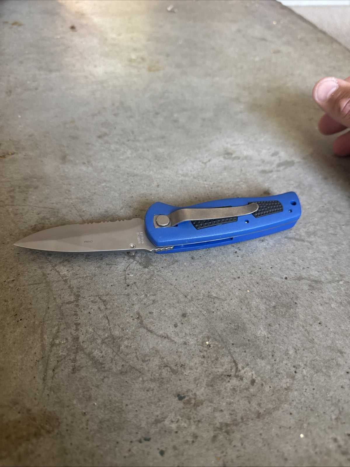 Delta Ranger Blue Folding Pocket Knife 3.5