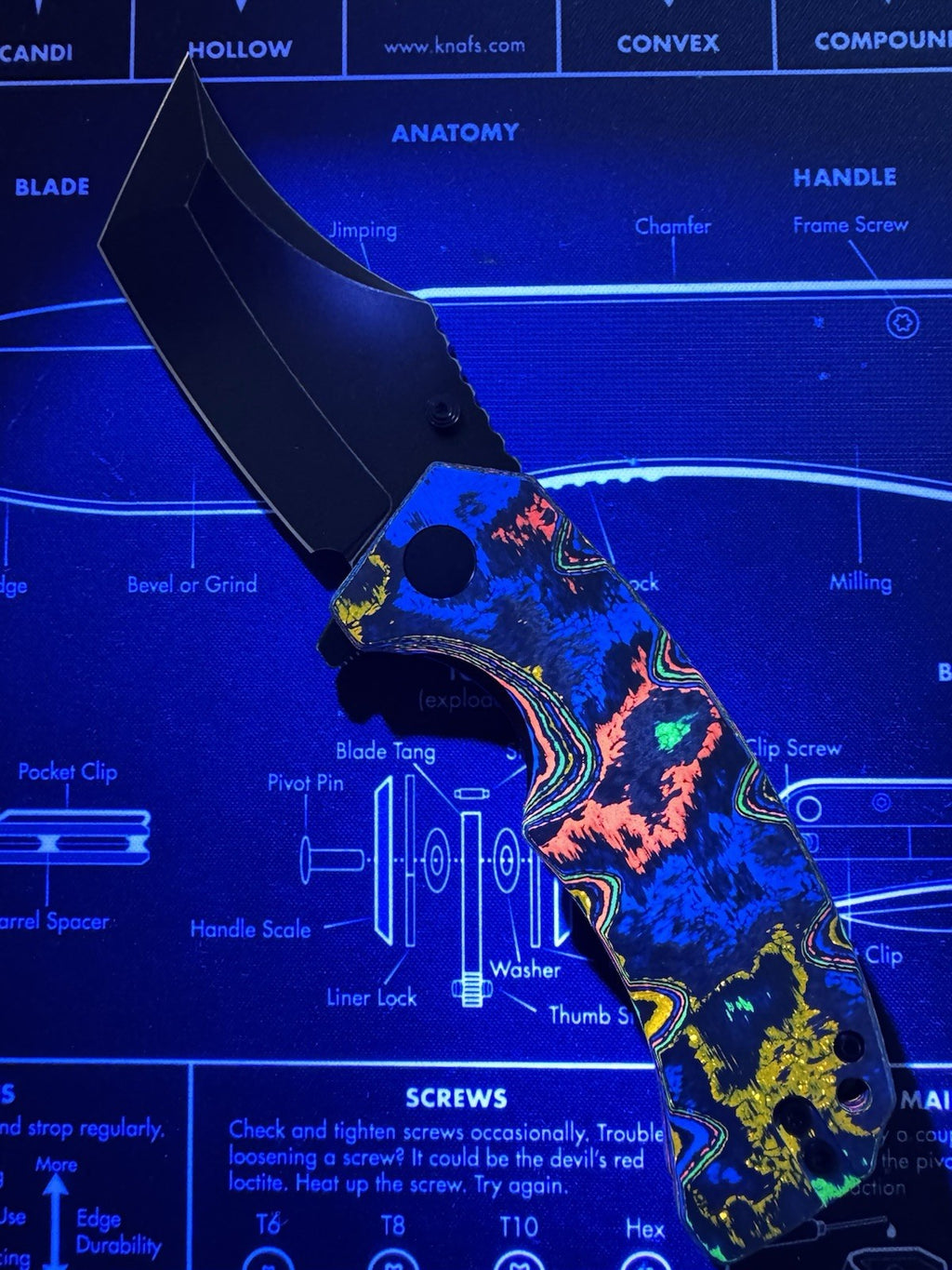 Ground Zero Black PVD D2 - Core 80s Camo Carbon