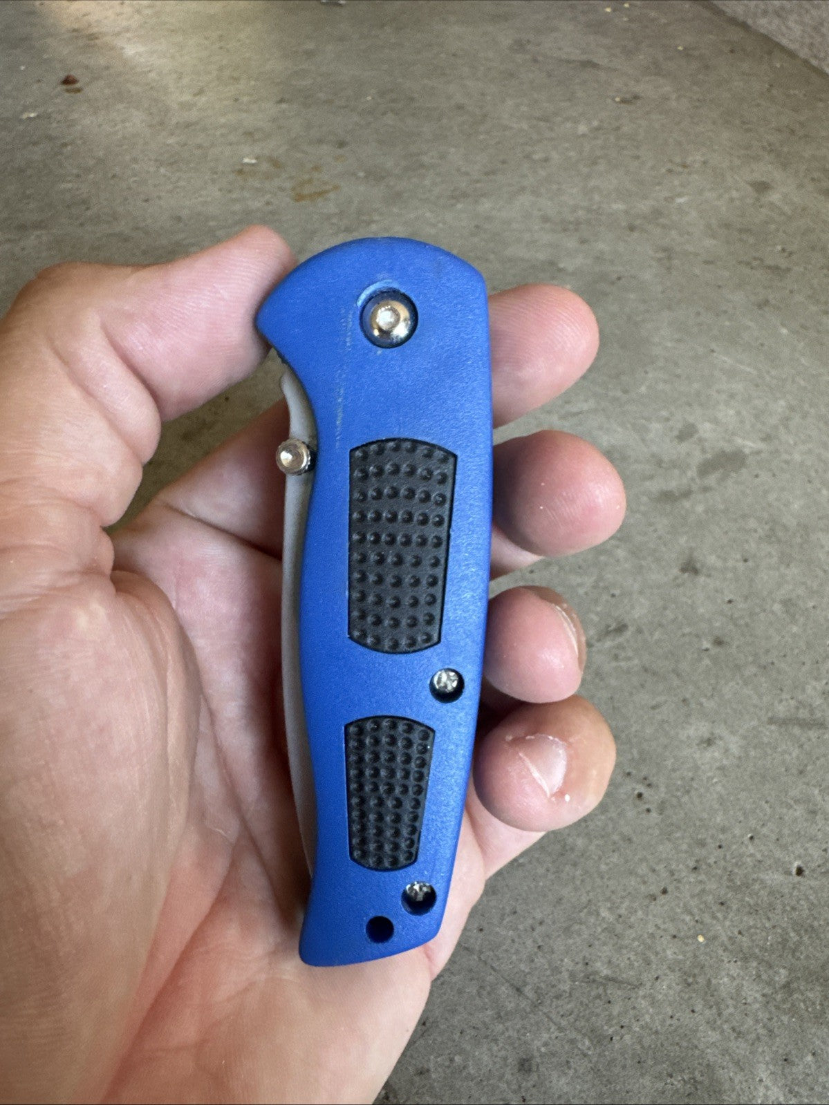 Delta Ranger Blue Folding Pocket Knife 3.5