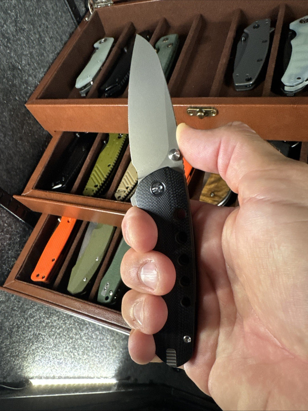 REMETTE RT-BEE 14C28N Blade Folding Pocket EDC Knives with Toothpick RT-BEE-G