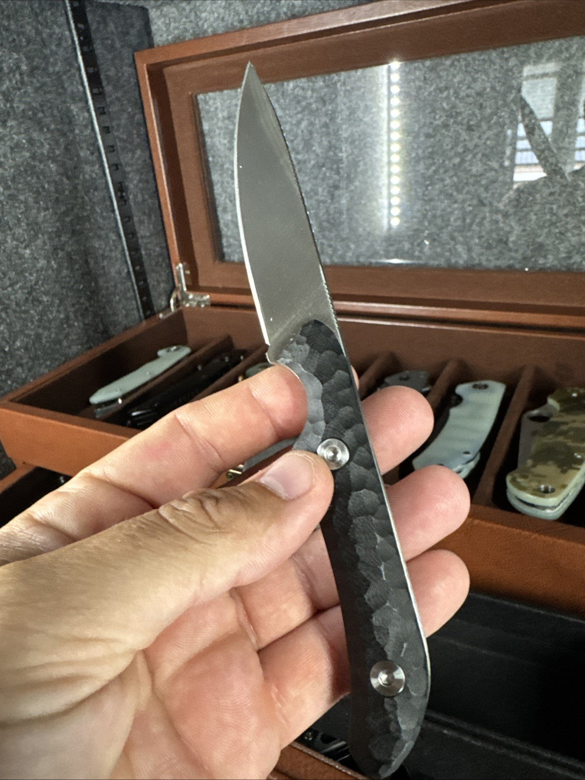 Fixed Blade Black D2 Steel - USA Made