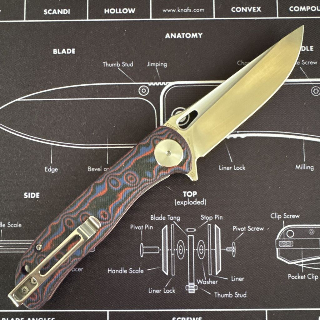 Dreamtech Spiderman Micarta Handle D2 Steel