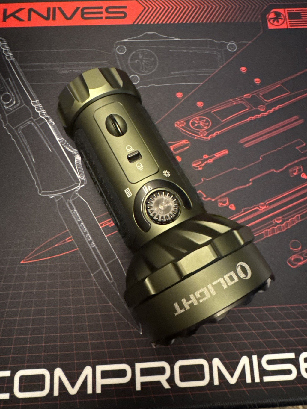 Olight Marauder Mini Flashlight 7000 Lumen Green