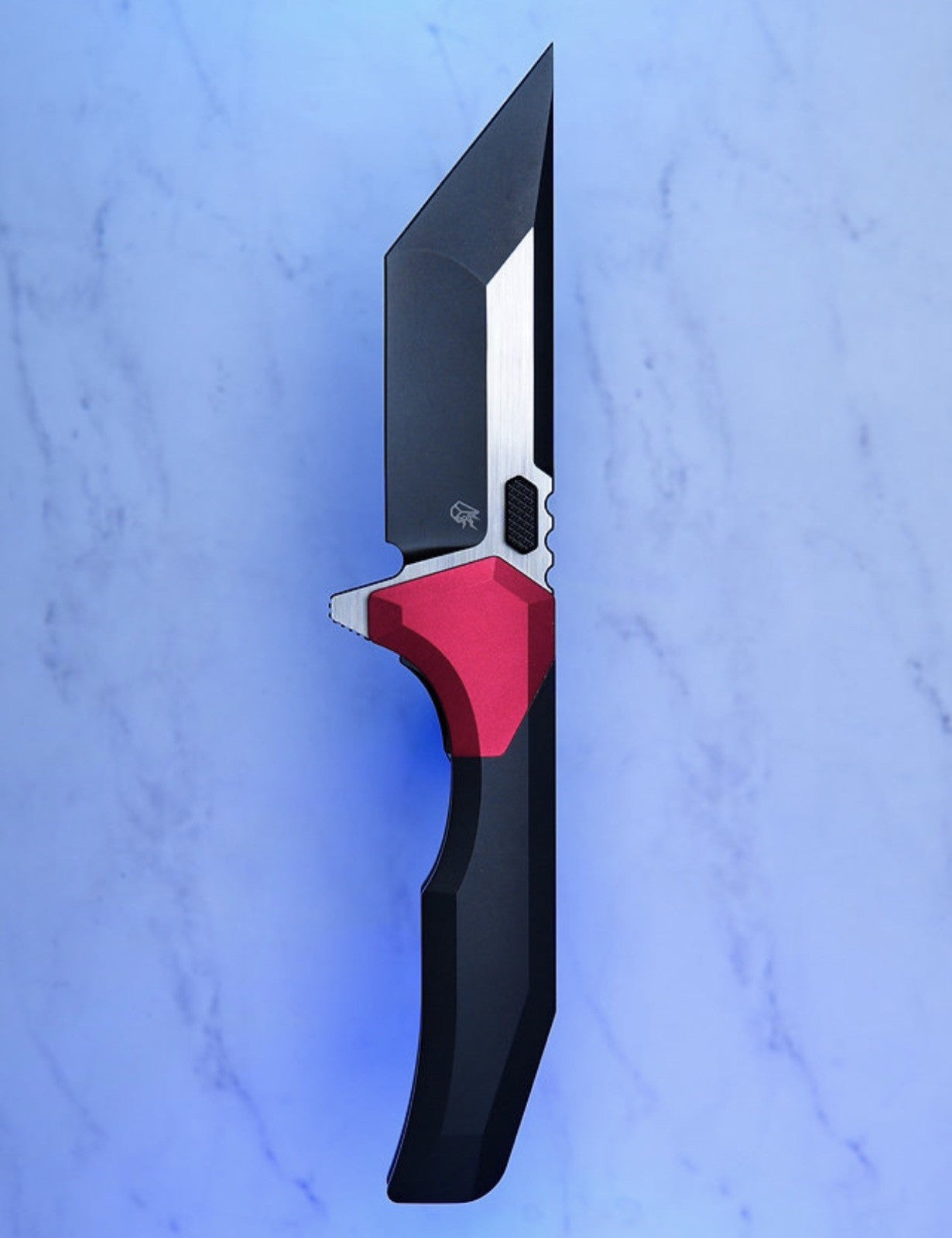 ARCANE DESIGN - BLACK/RED PVD NECRONAUT V3 Magnacut - Titanium