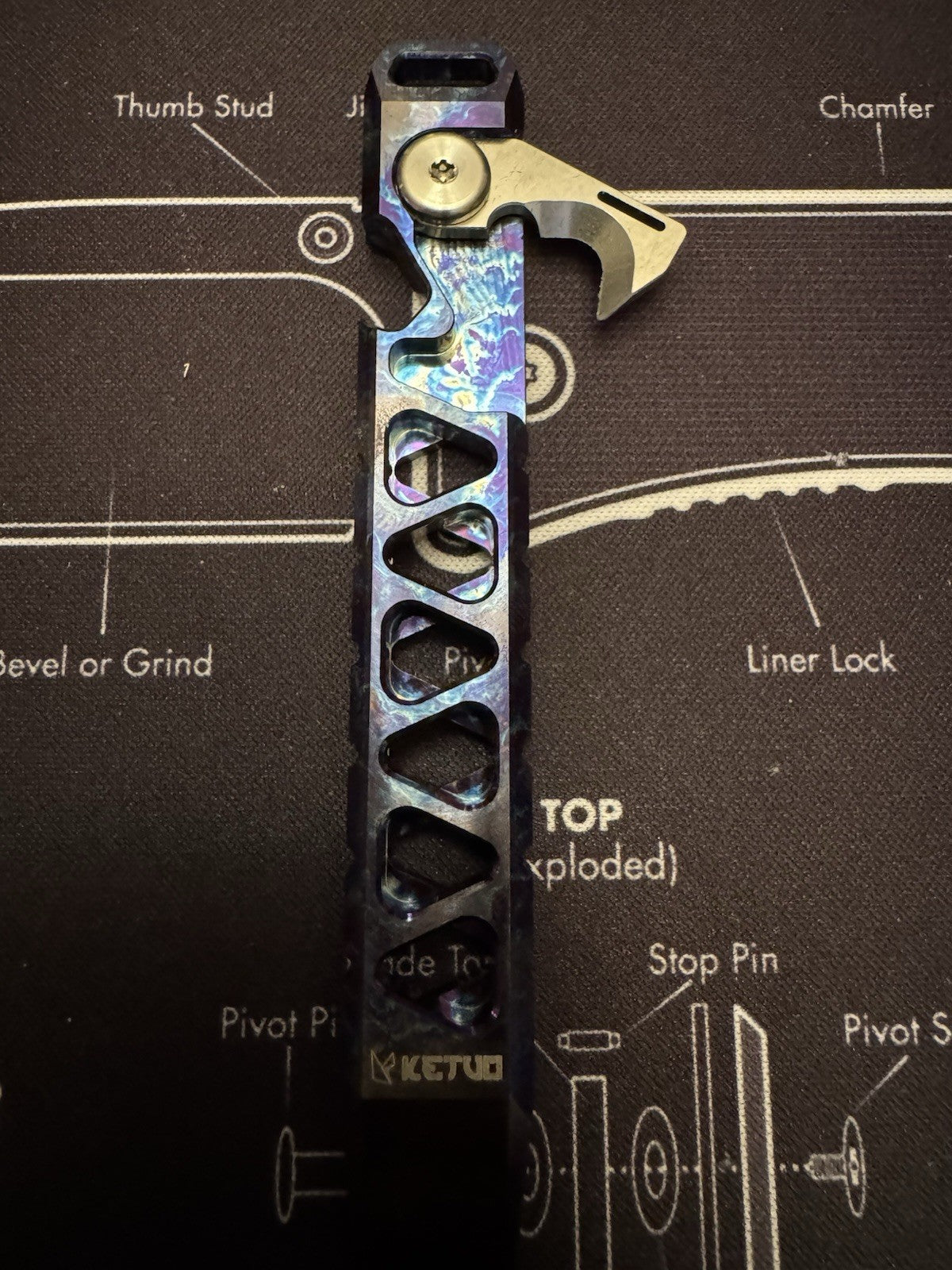 Ketuo Titanium Prybar