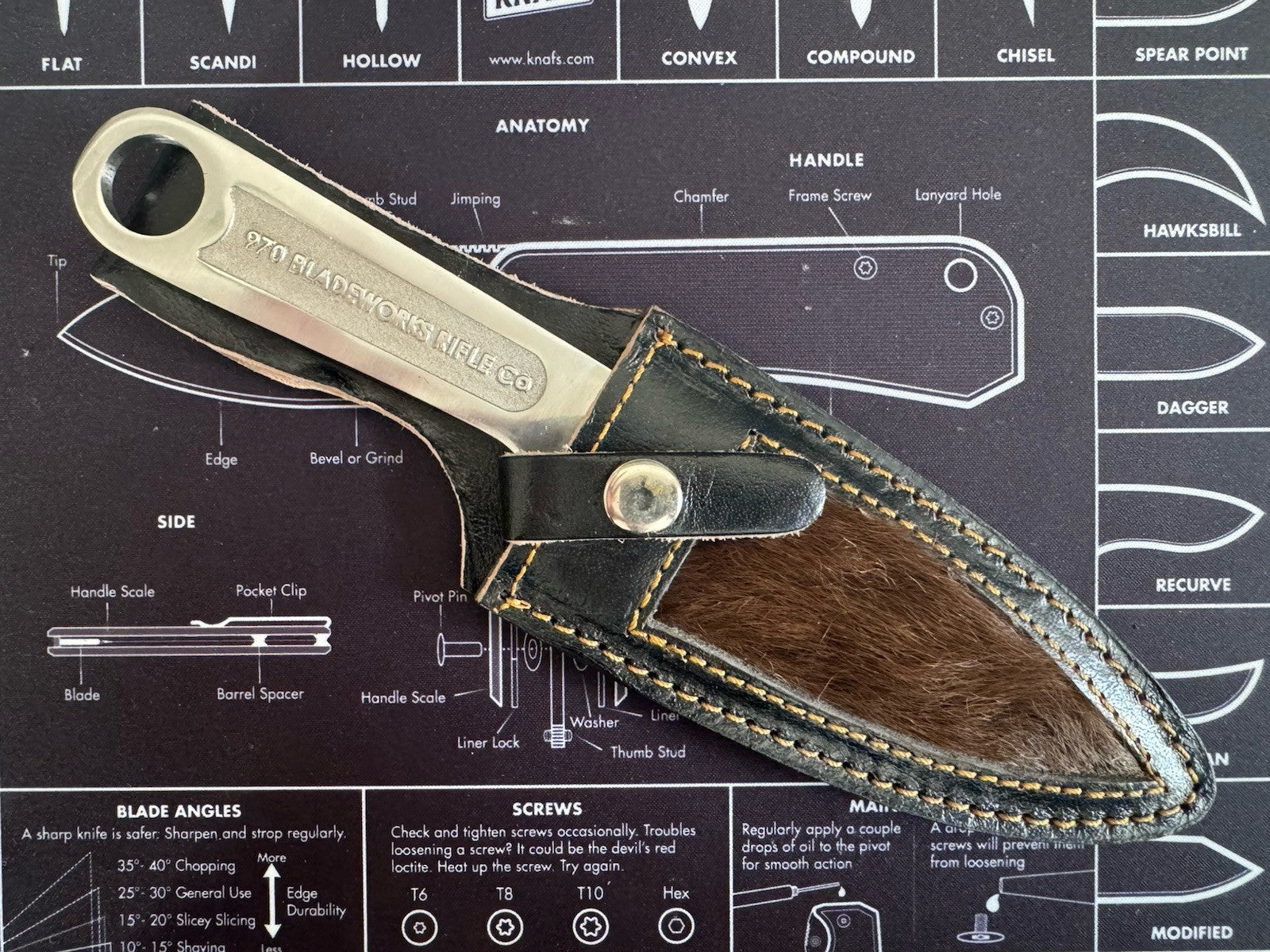 USA MADE - 970 bladeworks - Wrench Knife - Limited Edition only #50