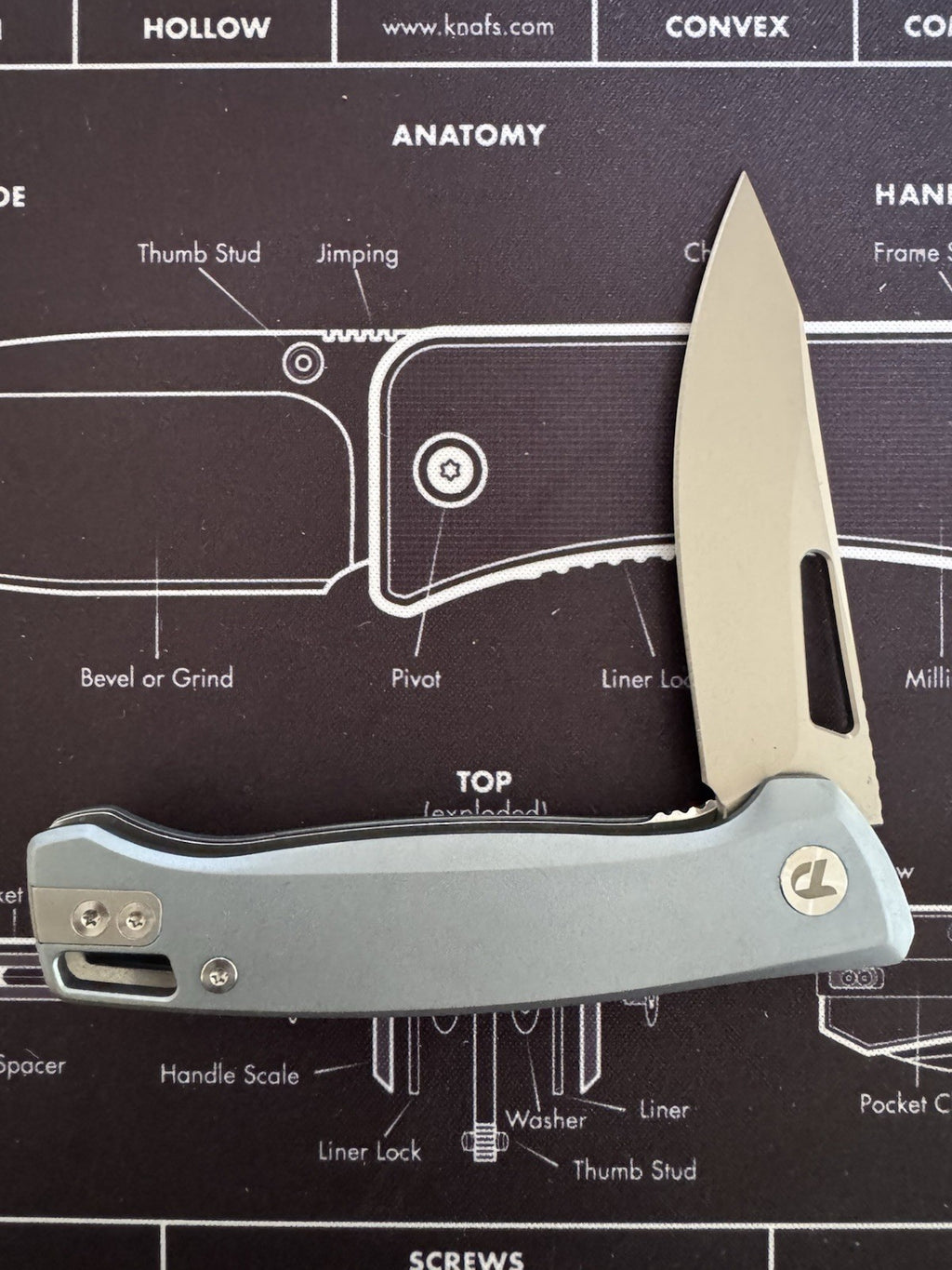 Dreamtech D4284 Titanium Handle D2 Blade