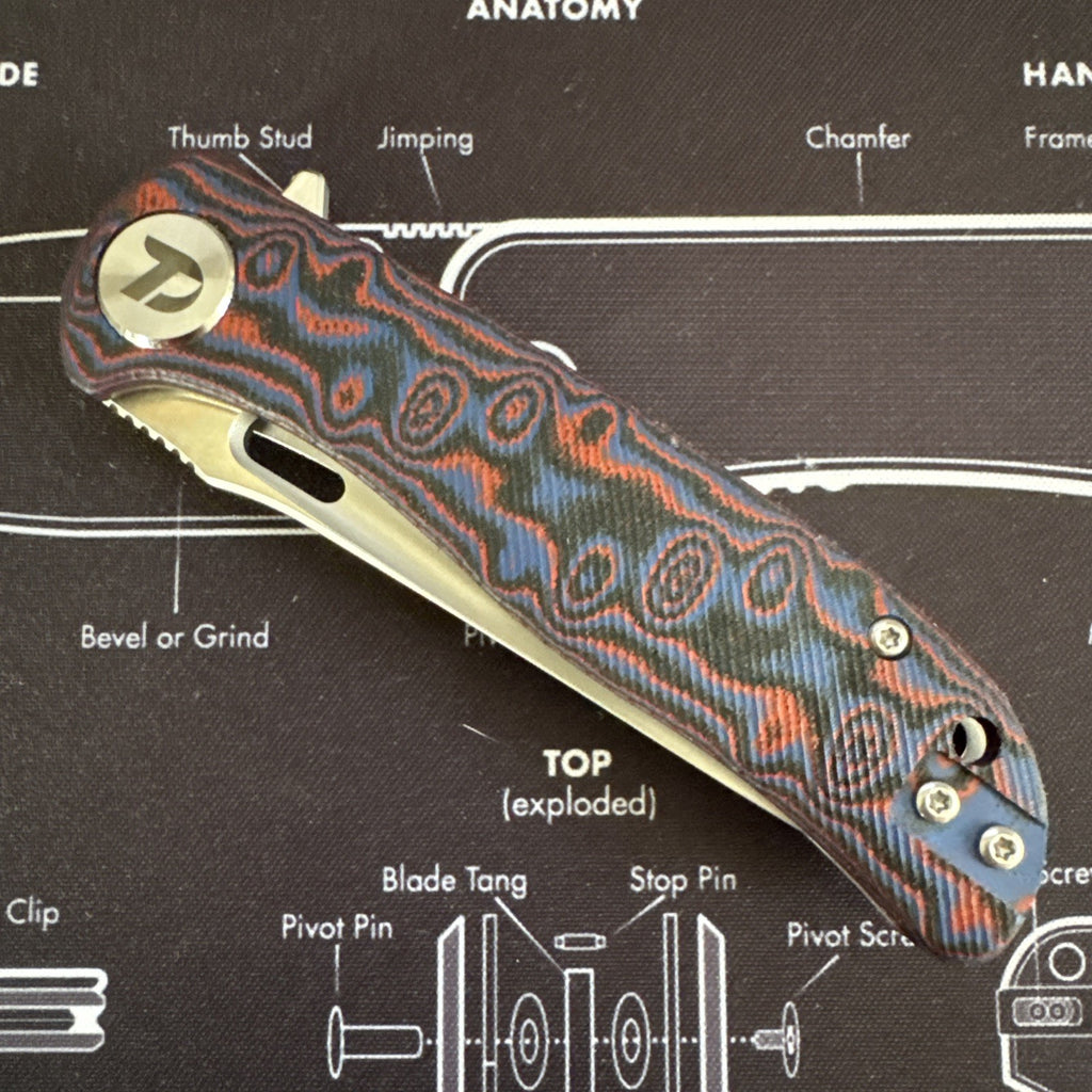 Dreamtech Spiderman Micarta Handle D2 Steel