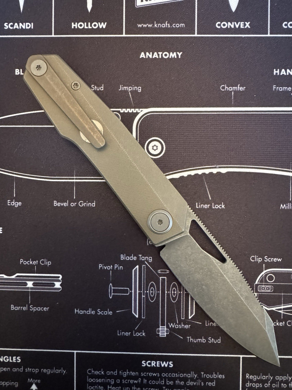 Divo Saloon S90v #16 Of #50, Titanium, Acid Stonewash