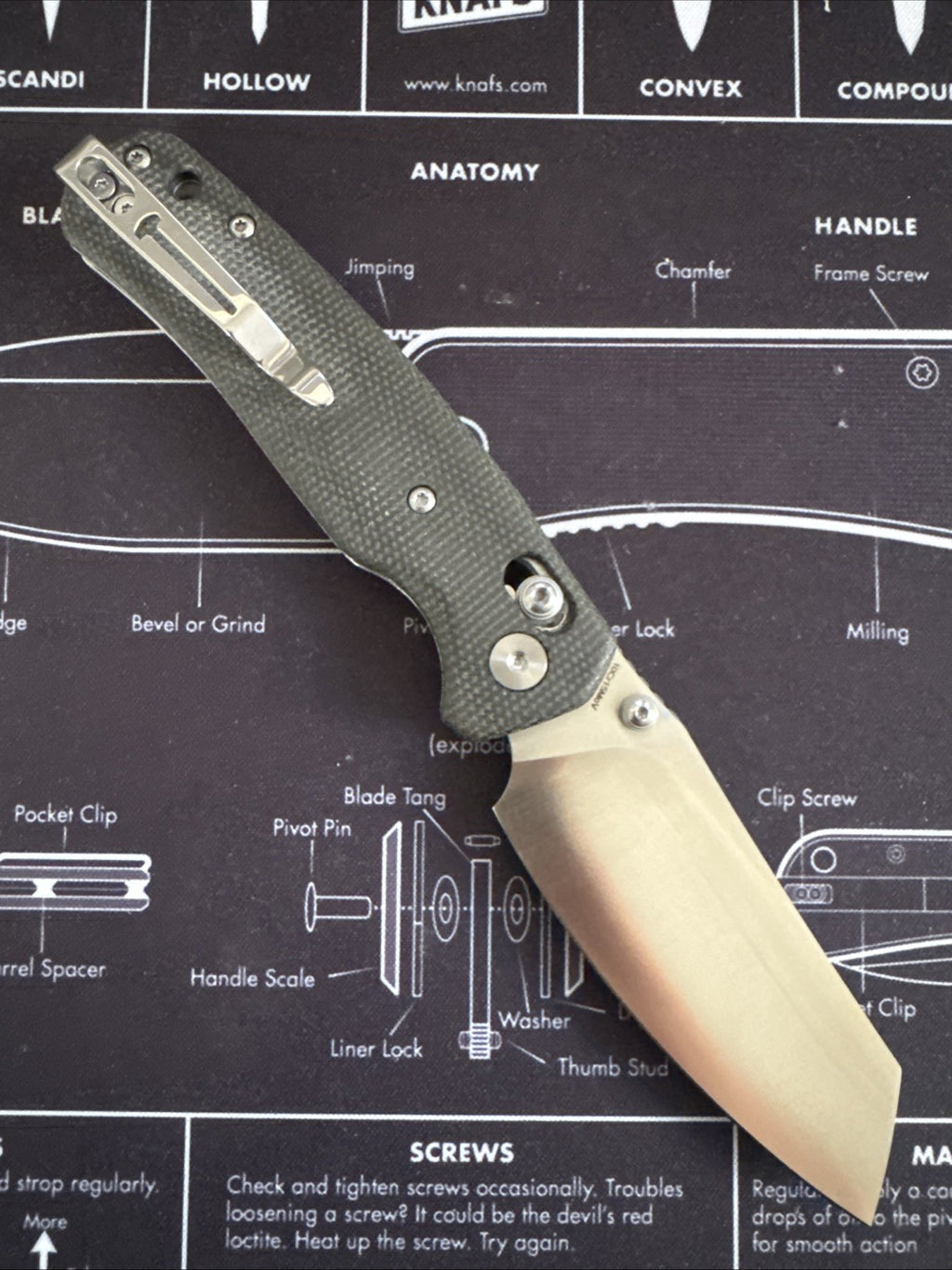 Bestechman Cicada's Wing Crossbar Lock Black Micarta Folding 10Cr15 Knife MK06M3