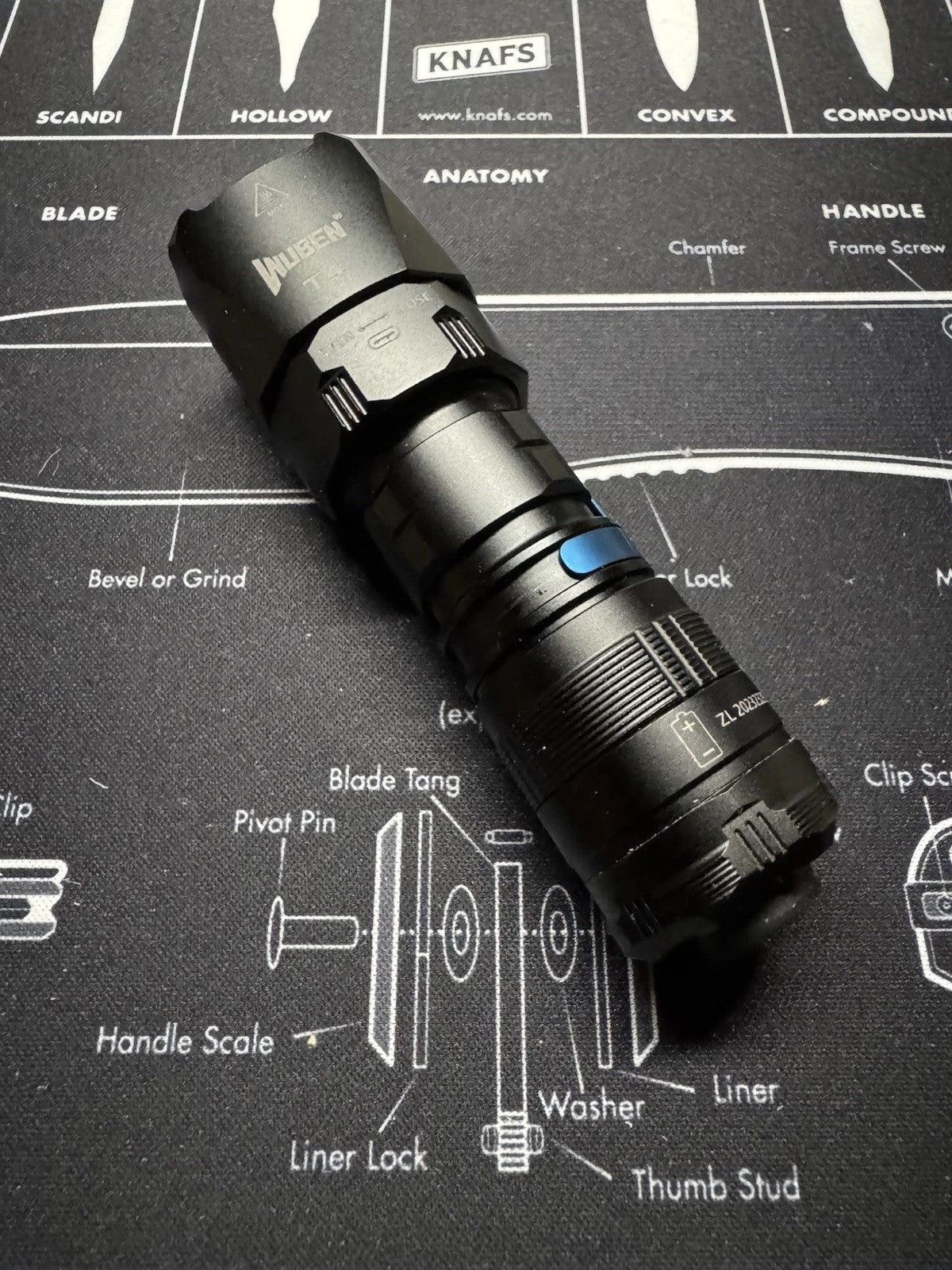 WUBEN T4 Tactical Flashlight Rechargeable Resists Water/Impact Tactical Memory