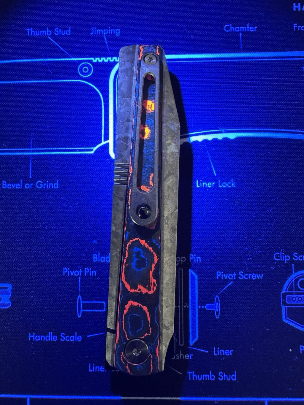 Tuya - Odessa By D Rocket Design - Crystalized Ti - Miami Vice Camo Carbon- DLC