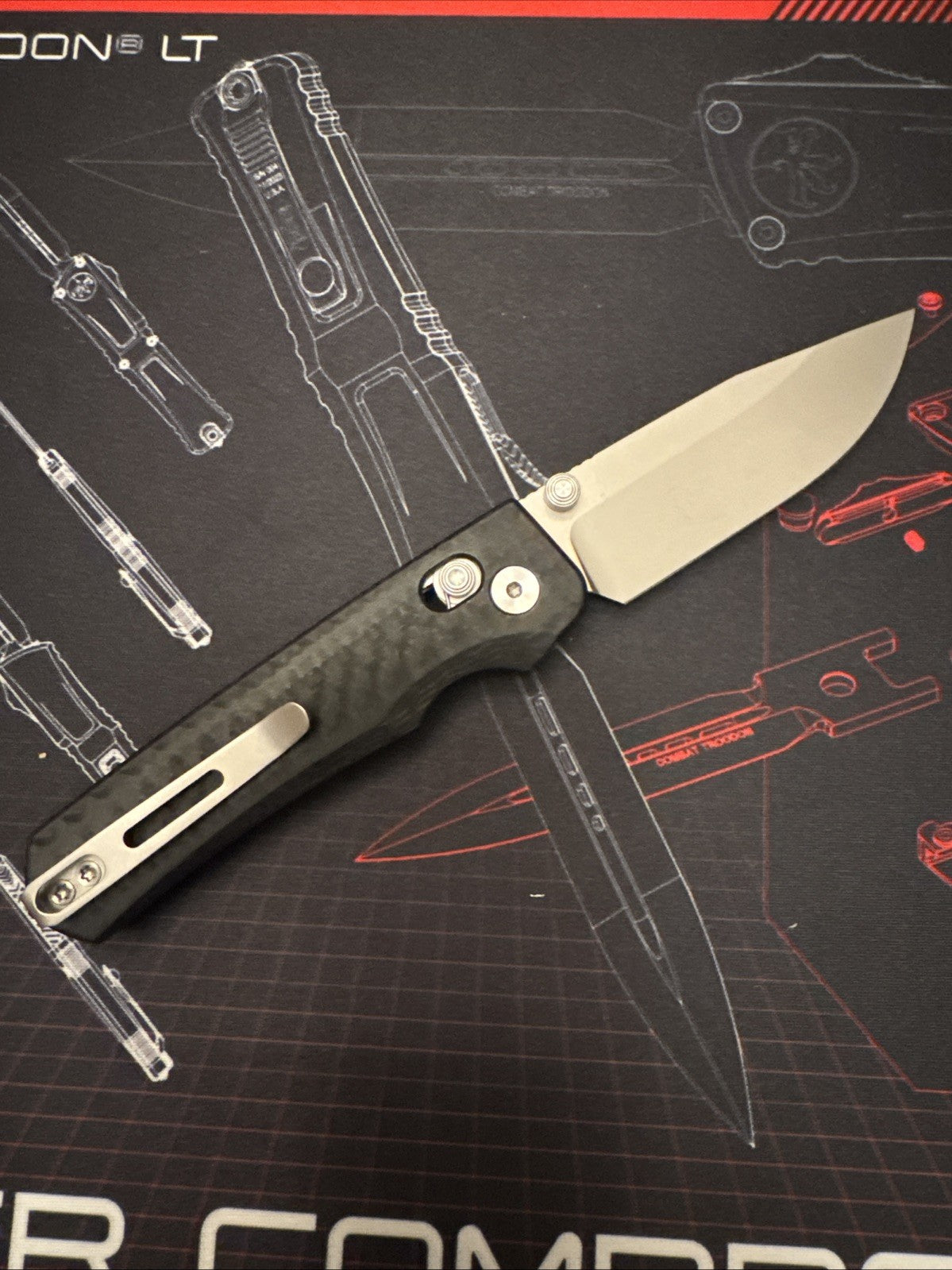 REMETTE Aurora Black G10 Folding Pocket Knife Aura G1
