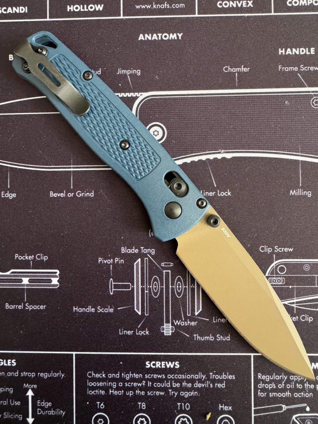 Benchmade Bugout® | Crater Blue Grivory®