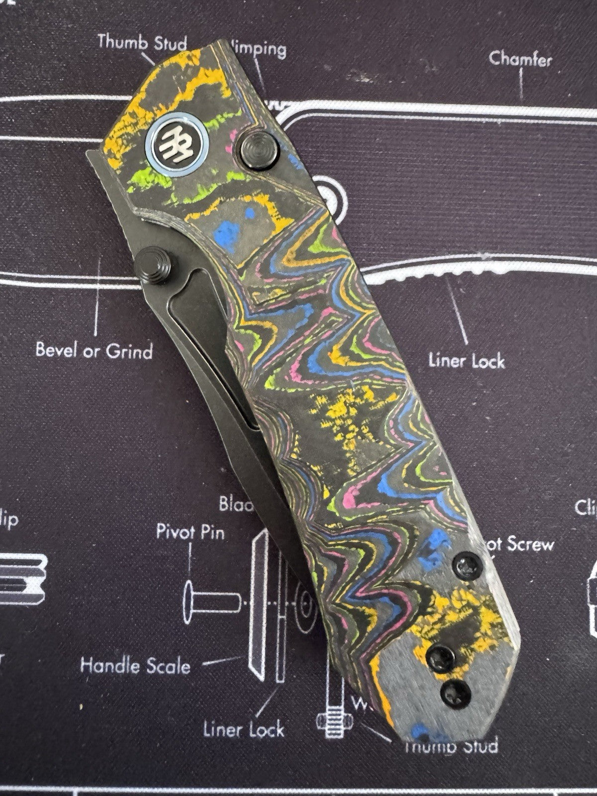 Remette Rhino Sculpted By Lishen Black 80s Camo Carbon Exclusive