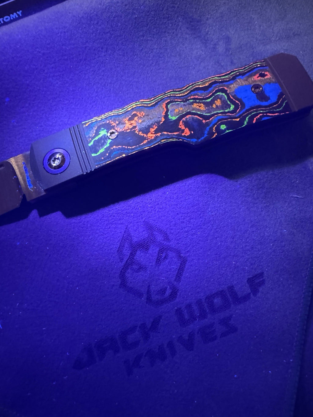 Jack Wolf Knives - GUNSLINGER JACK - CAMOCARBON 80S