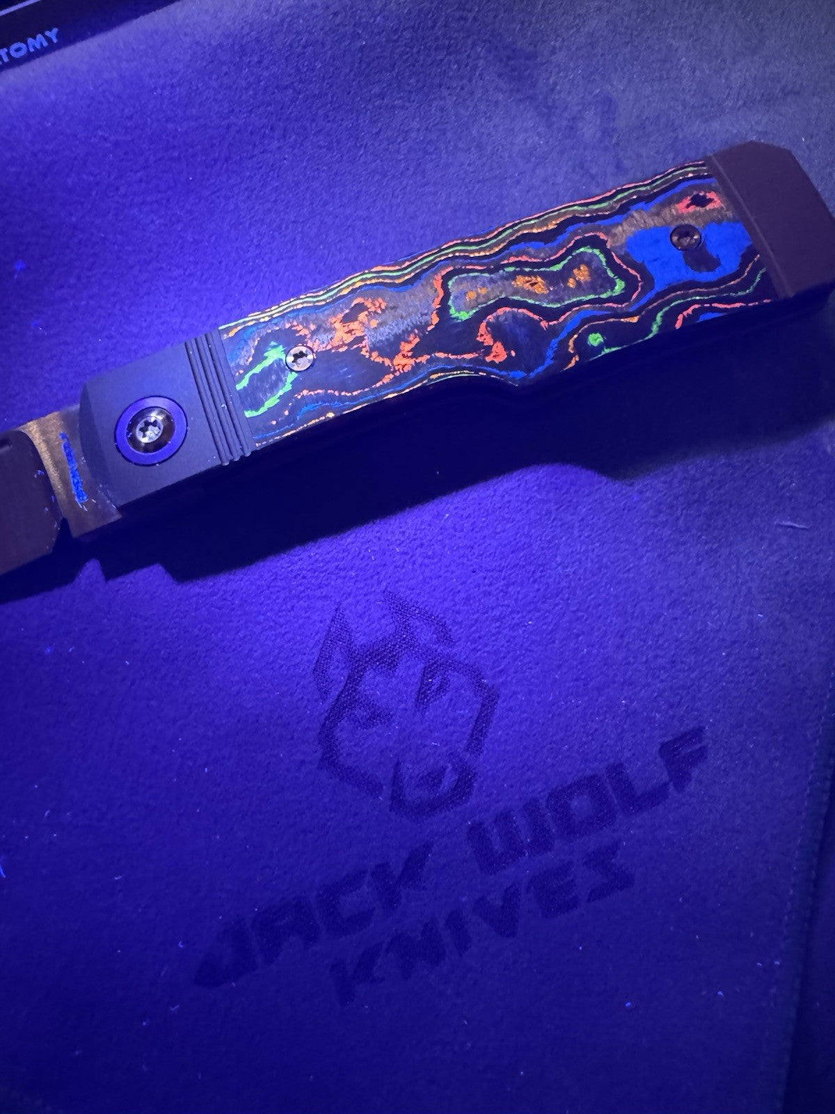 Jack Wolf Knives - GUNSLINGER JACK - CAMOCARBON 80S