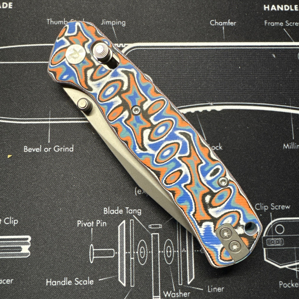 DreamTech Knife Tanto Coral crossbar lock Blade: 14c28n Model: D4508