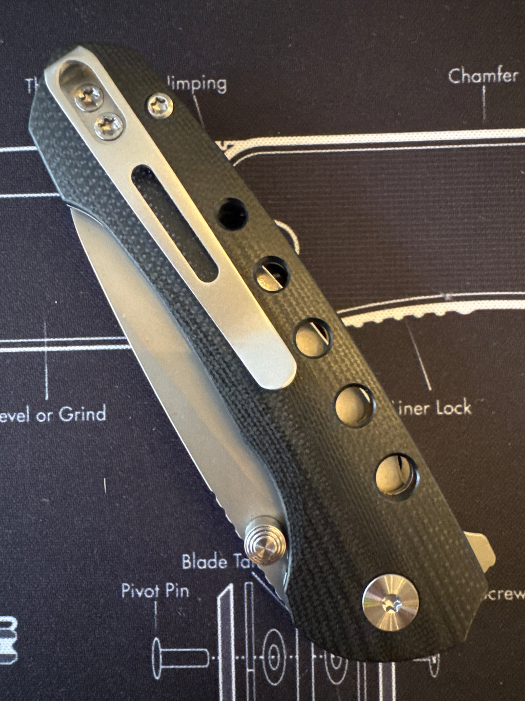 REMETTE RT-BEE 14C28N Blade Folding Pocket EDC Knives with Toothpick RT-BEE-G