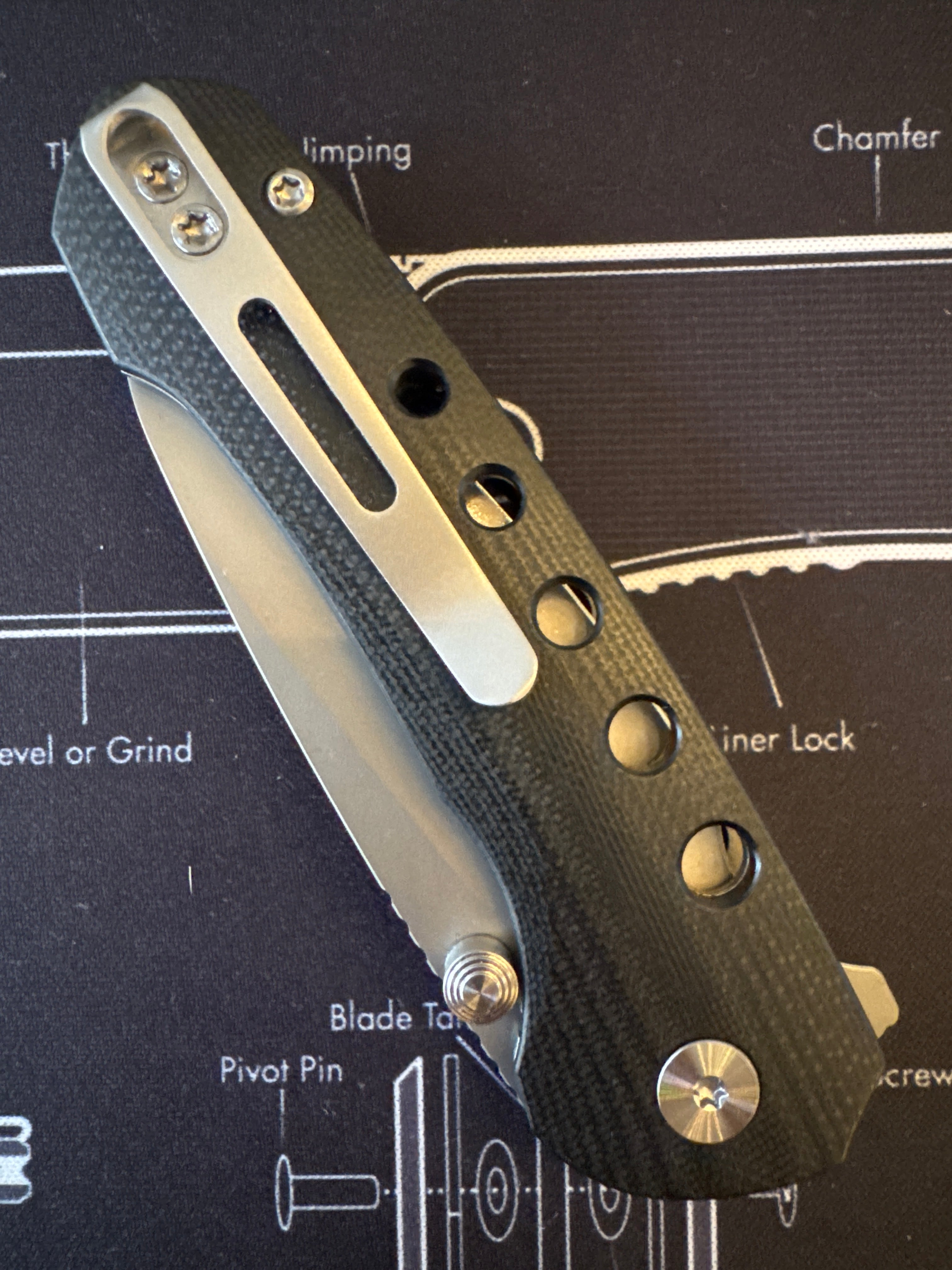 REMETTE RT-BEE 14C28N Blade Folding Pocket EDC Knives with Toothpick RT-BEE-G
